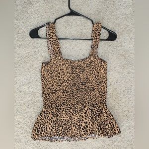 Elodie Animal Print Tank Top
